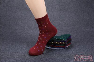 【雅致逸足純棉防裂襪半足型冬天加厚大碼女士39-41腳碼襪廠家直銷】遼源經濟開發區偉峰襪廠 - 產品庫